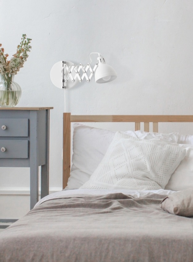 Kinkiet do czytania na wysięgniku Scissor - nożycowy