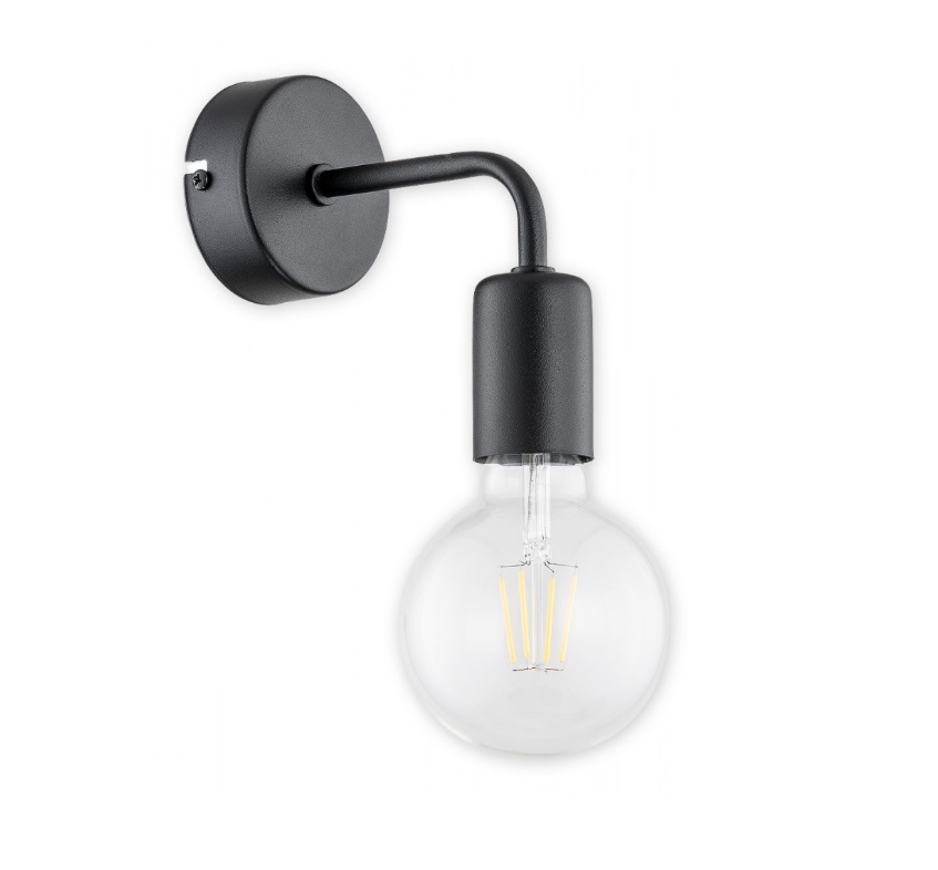 Kinkiet industrialny Maris - czarny