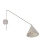 Kinkiet na wysięgniku Galaxy 1 szaro-beżowy