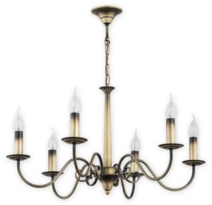 Klasyczny patynowy żyrandol Asti 6 - elegancki