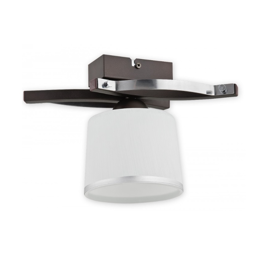 Klasyczny spot sufitowy Astred - szklany