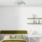 Lampa sufitowa dziecięca Focus Zuma Line - rysunek technczny