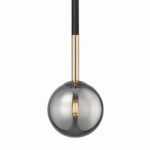 Lampa wisząca Arcturus ze szklanym kloszem - nad wyspę kuchenną