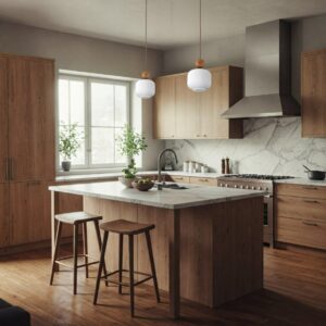 Lampa wisząca Ballo sabia - ryflowany szklany klosz