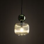 Lampa wisząca Sophia Green 15 - mały zwis w stylu modern glamour