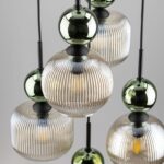 Lampa wisząca Sophia Green 5 nad stół do jadalni - elegancka