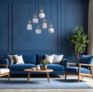 Lampa wisząca Sophia White 6 nad stół - 6 białych kloszy