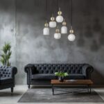 Lampa wisząca Sophia White 6 nad stół - kaskadowe oświetlenie salonu