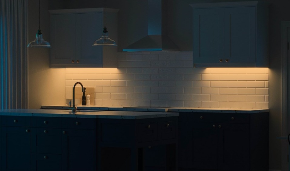 Lampka do szafy Motion Sensor Closet Light A60 czarna