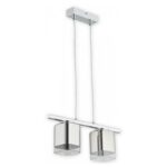 Nowoczesna lampa wisząca Savia 2 do kuchni - 2-punktowa