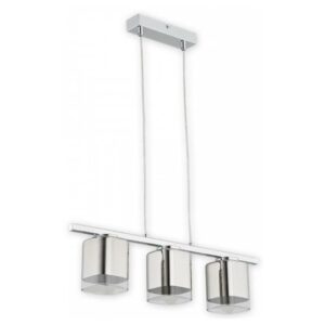 Nowoczesna lampa wisząca Savia 3 chrom - do kuchni