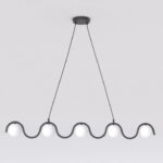 Nowoczesna lampa wisząca Sinus
