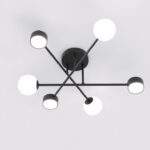 Nowoczesny żyrandol sufitowy Holon 6 - szklane kule