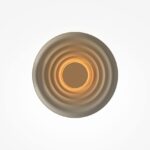 Okrągły kinkiet Nami LED 2700K - w stylu japandi