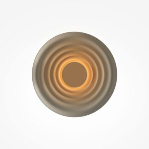 Okrągły kinkiet Nami LED 2700K - w stylu japandi