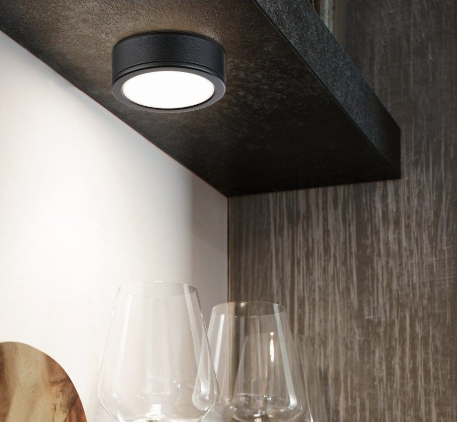 Oprawa meblowa do szafek LED ciepła barwa 2700K - 3 sztuki