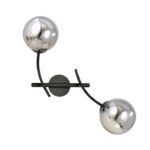 Podwójny kinkiet z kulami Hunter - ruchome ramiona