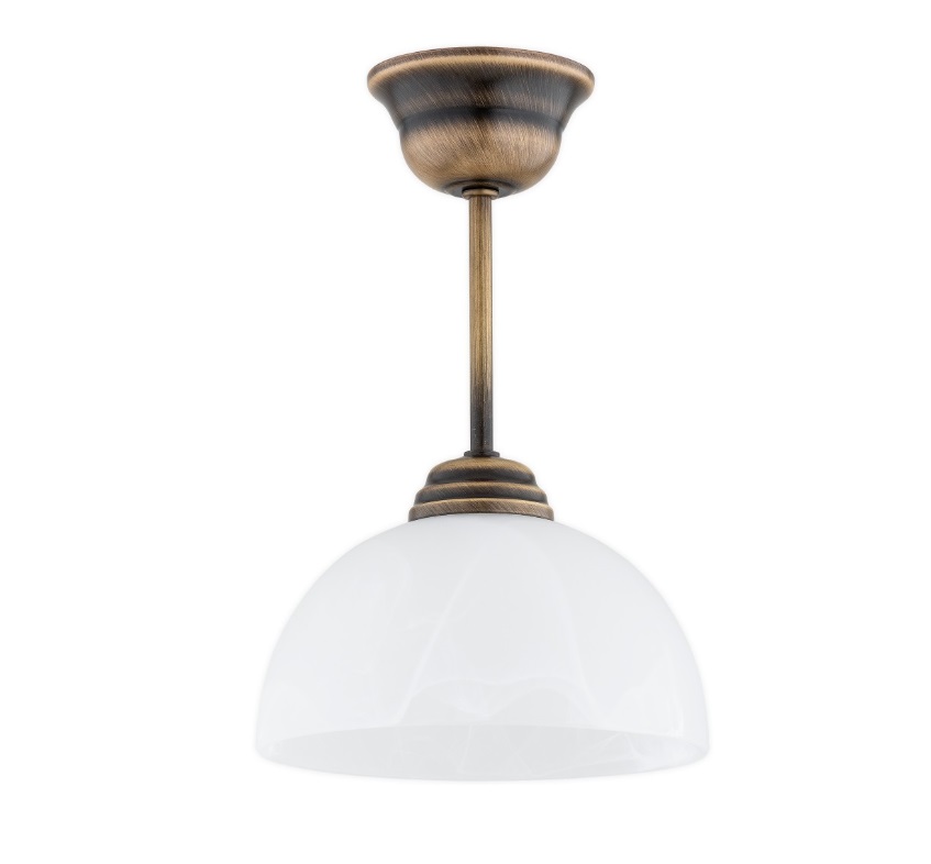 Półplafon klasyczny Frella - antyczny brąz