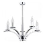 Stylowy żyrandol świecznikowy Kapra 5 - modern classic