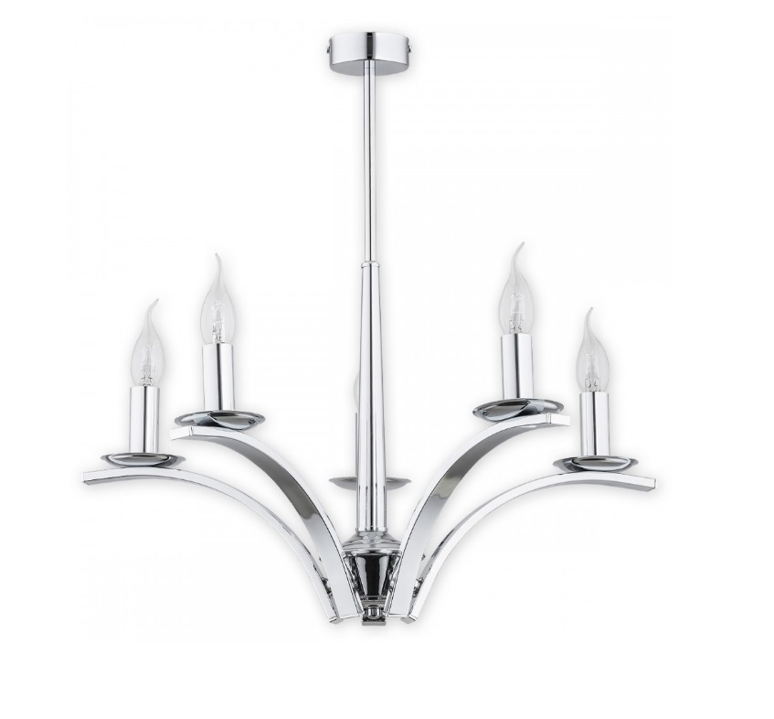 Stylowy żyrandol świecznikowy Kapra 5 - modern classic