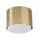 Złota tuba sufitowa natynkowa Tubo S - elegancka