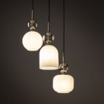 Zwis sufitowy Sophia Cognac White 3 - nad blat