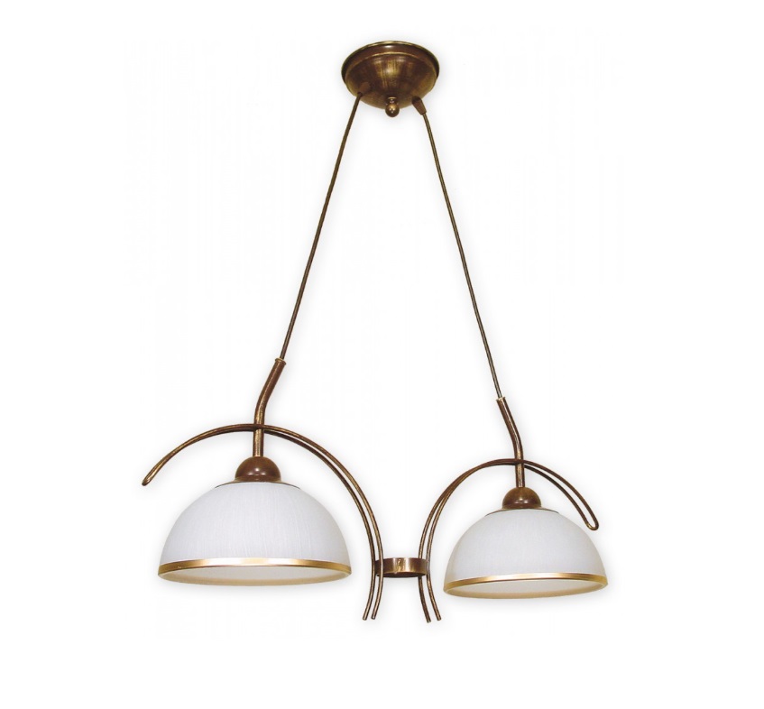 Żyrandol do kuchni w stylu klasycznym Flex 2 - szkło