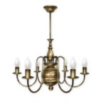 Żyrandol sufitowy Kandelabr 6 - świecznikowy