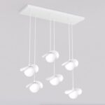 Żyrandol wiszący Ritual 6 - biały