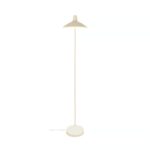 Beżowa lampa stojąca Darci z regulowanym kloszem