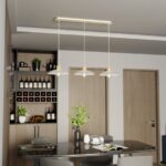 Biała lampa wisząca Kobe 3 nad stół - perforowane metalowe klosze