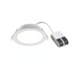 Białe oczko wpuszczane LED Manacor 12 metalowe - Nordlux