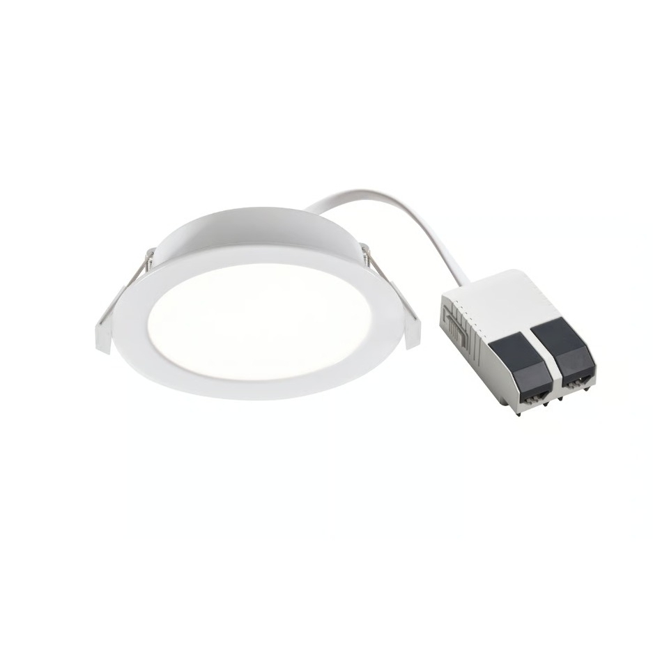 Białe oczko wpuszczane LED Manacor 12 metalowe - Nordlux