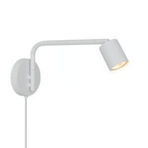 Biały kinkiet Explore Long Nordlux - długie ramię do czytania