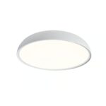 Biały plafon LED Penelopa 42 - z wyborem barwy i ściemnianiem - płaski