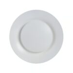 Biały plafon Nivora 45 metalowy - minimalistyczny - Nordlux