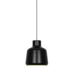 Czarna lampa wisząca Louella 30 metalowa - satynowe wykończenie - Nordlux