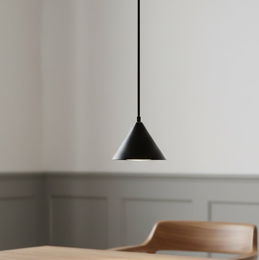 Czarny zwis punktowy Elit - mały stożek - Emibig