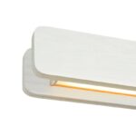 Drewniana lampa wisząca Ilgas LED - biała