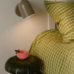 Jasnobrązowy kinkiet Gaston - skandynawski - 1