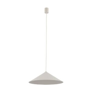 Kaszmirowa lampa wisząca Lume L 40 cm nad stół - stożek