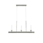 Lampa wisząca podłużna Dining LED nad stół - z miejscem na świece