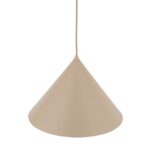 Lampa z metalowym kloszem w kształcie stożka Cono XL TK 50 cm - pojedynczy zwis