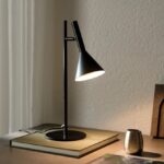 Loftowa lampka stołowa Kelvis - ruchomy klosz