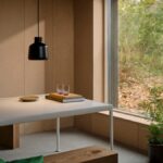 Nowoczesna czarna lampa wisząca nad stół Louella 20