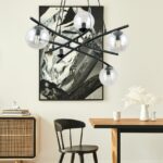 Nowoczesna lampa wisząca Essa 5 - do salonu