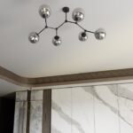 Nowoczesny żyrandol do dużego salonu Space 6