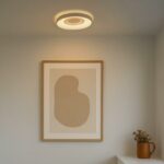 Okrągły plafon Halyna LED - wybór barwy światła