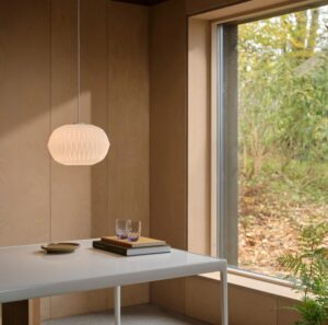 Szklana lampa wisząca Aviana - dekoracyjny klosz