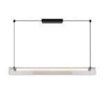 Transparentna lampa wisząca nad stół Aliani LED 100